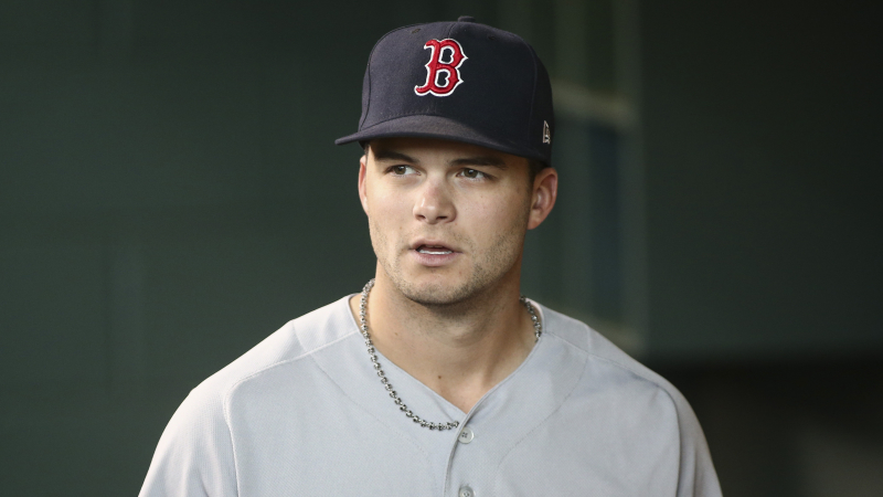 Boston Red Sox left fielder Andrew Benintendi