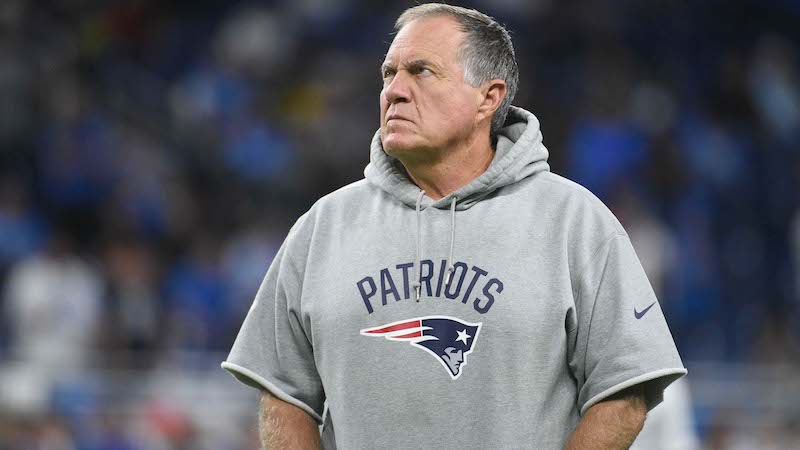 Patriots head coach Bill Belichick