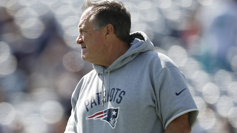 Patriots head coach Bill Belichick