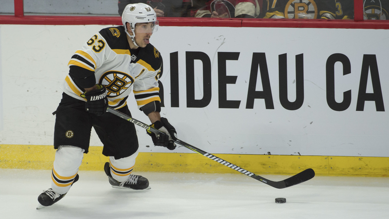 Boston Bruins Left Wing Brad Marchand