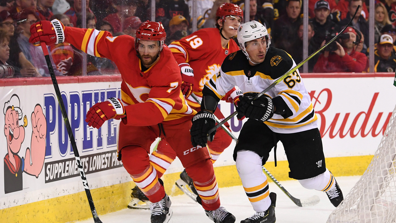 Boston Bruins Left Wing Brad Marchand