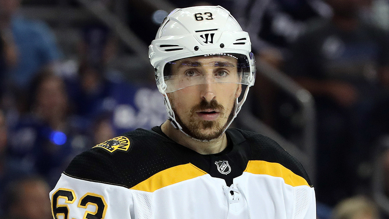Boston Bruins Left Winger Brad Marchand