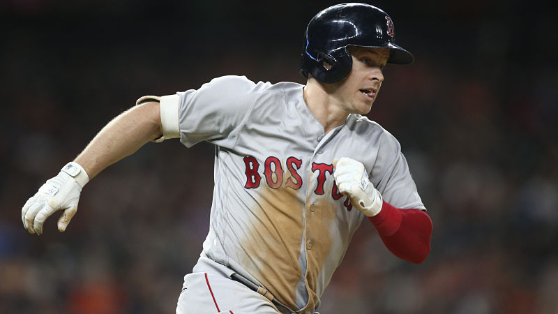 Boston Red Sox player Brock Holt