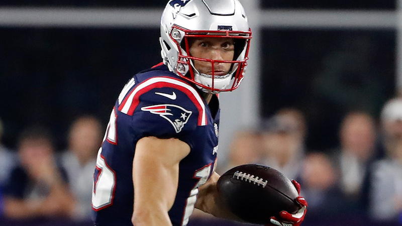 Patriots wide receiver Chris Hogan