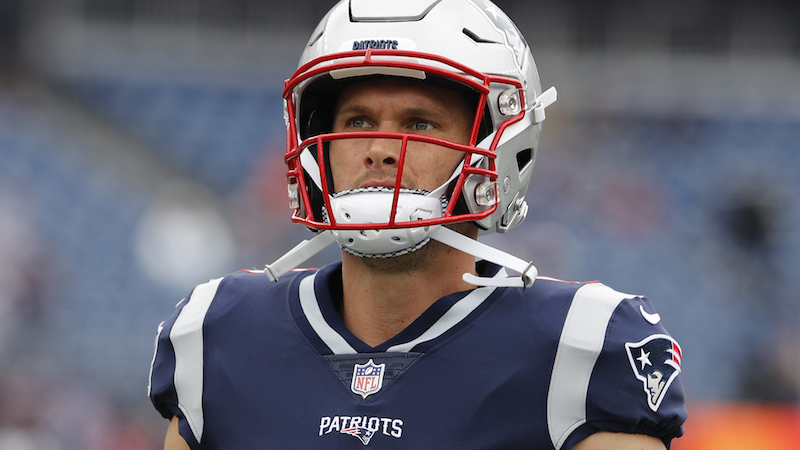 Patriots wide receiver Chris Hogan