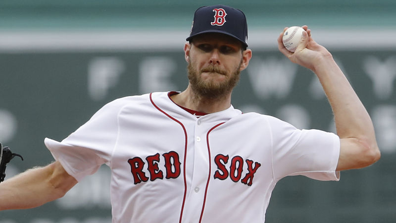 Boston Red Sox pitcher Chris Sale