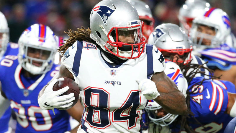 New England Patriots wide receiver Cordarrelle Patterson