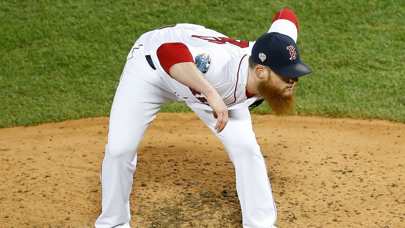 Boston Red Sox pitcher Craig Kimbrel