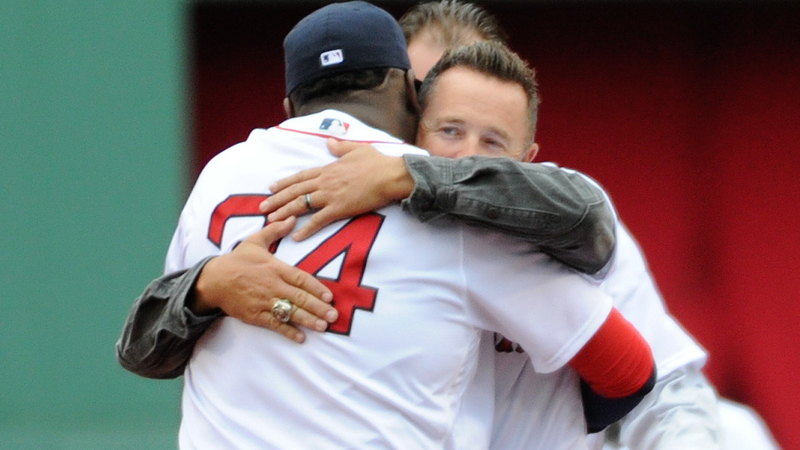 Kevin Millar and David Ortiz