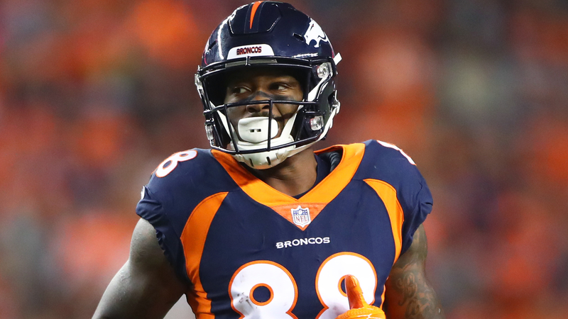 Broncos wide receiver Demaryius Thomas