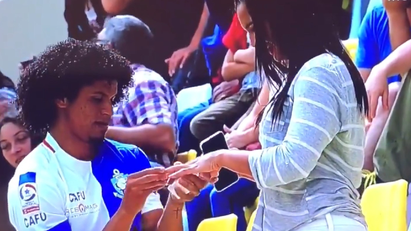 Antofagasta forward Eduard Bello