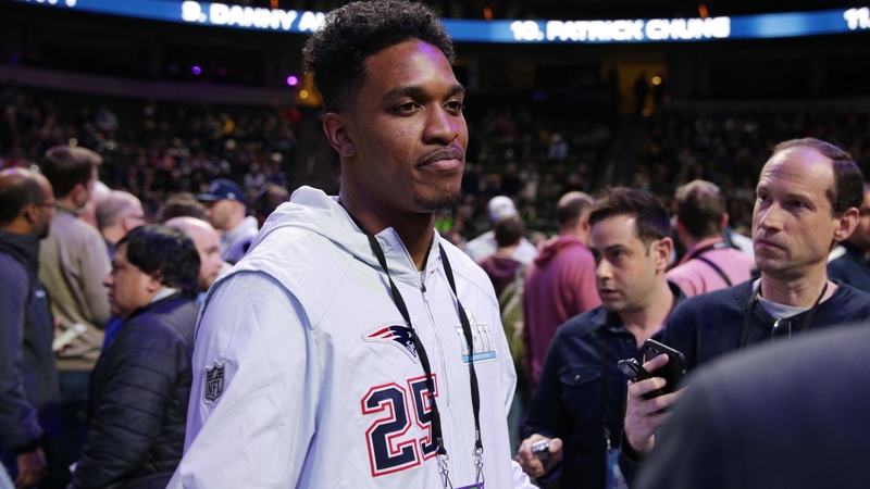 Patriots cornerback Eric Rowe