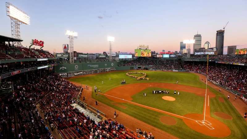 General view of Fenway Park