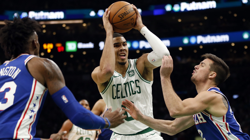 Celtics forward Jayson Tatum
