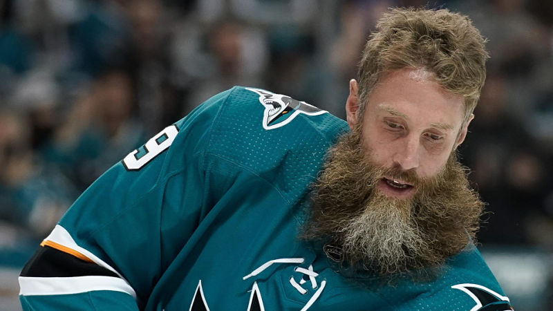 San Jose Sharks center Joe Thornton