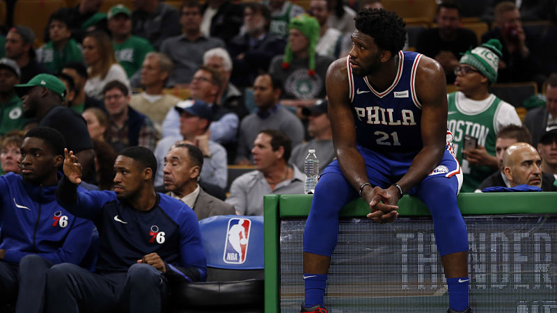 Philadelphia 76ers center Joel Embiid