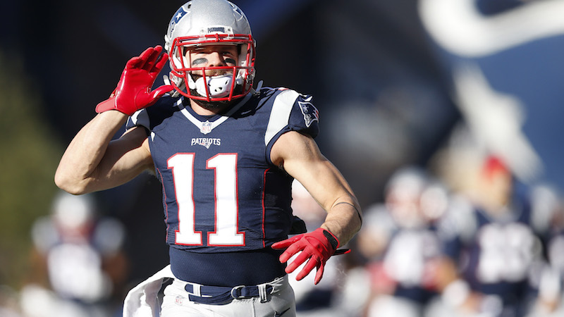 Patriots wide receiver Julian Edelman
