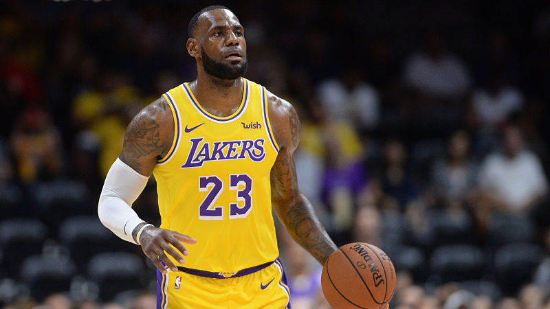 Los Angeles Lakers forward LeBron James