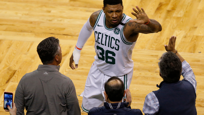 Boston Celtics guard Marcus Smart