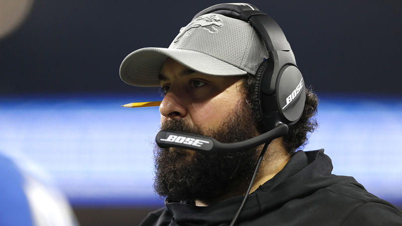 Detroit Lions head coach Matt Patricia