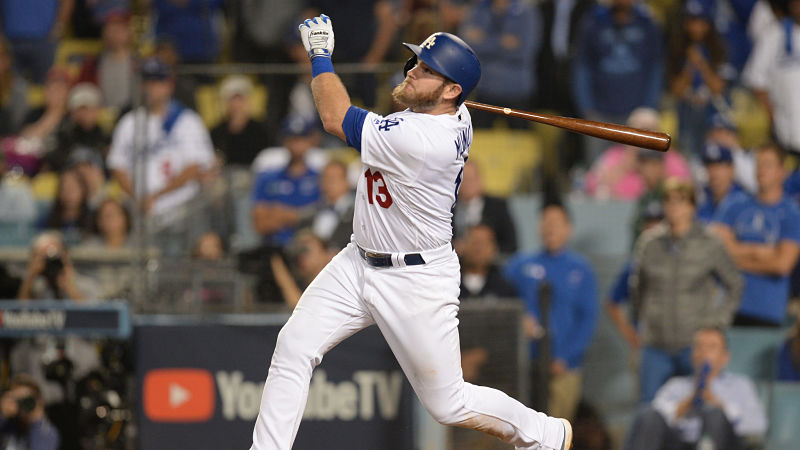 Los Angels Dodgers first baseman Max Muncy