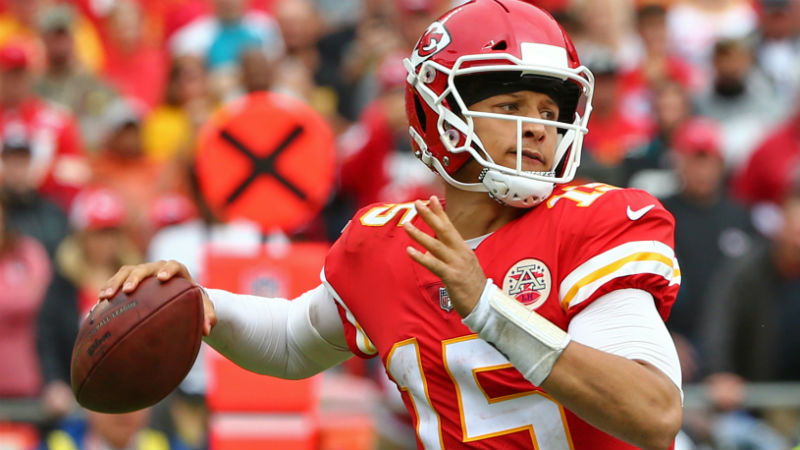 Kansas City Chiefs quarterback Patrick Mahomes
