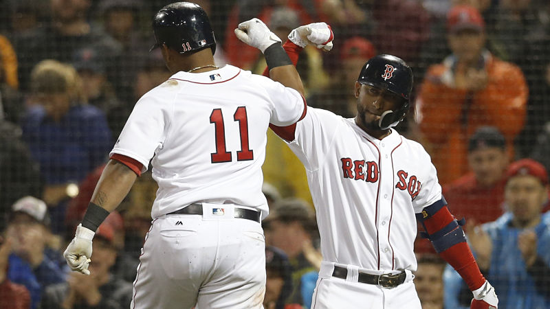 Rafael Devers, Eduardo Nunez