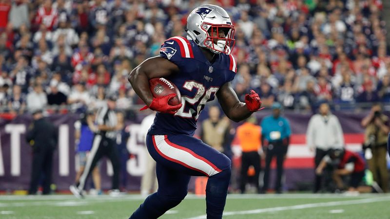 New England Patriots running back Sony Michel