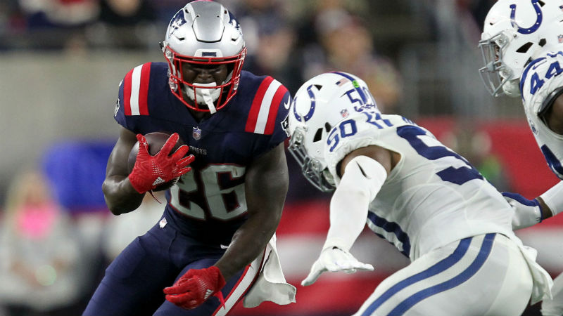 New England Patriots running back Sony Michel