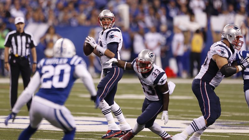 New England Patriots quarterback Tom Brady