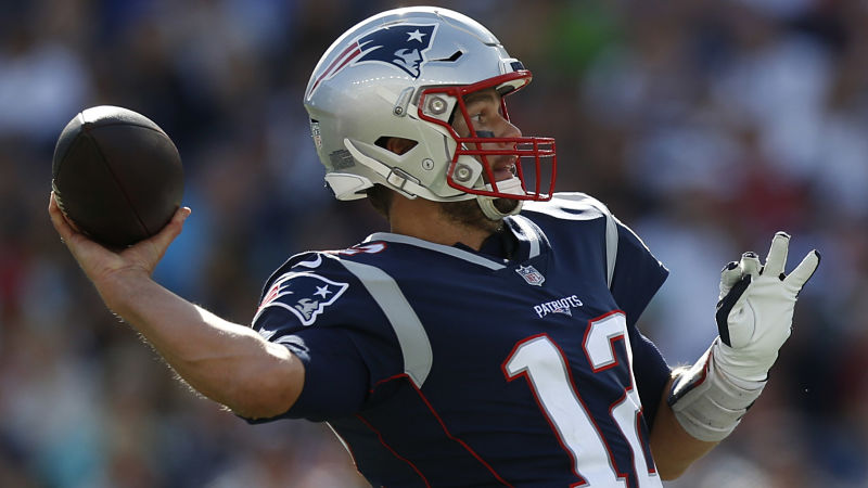 New England Patriots quarterback Tom Brady