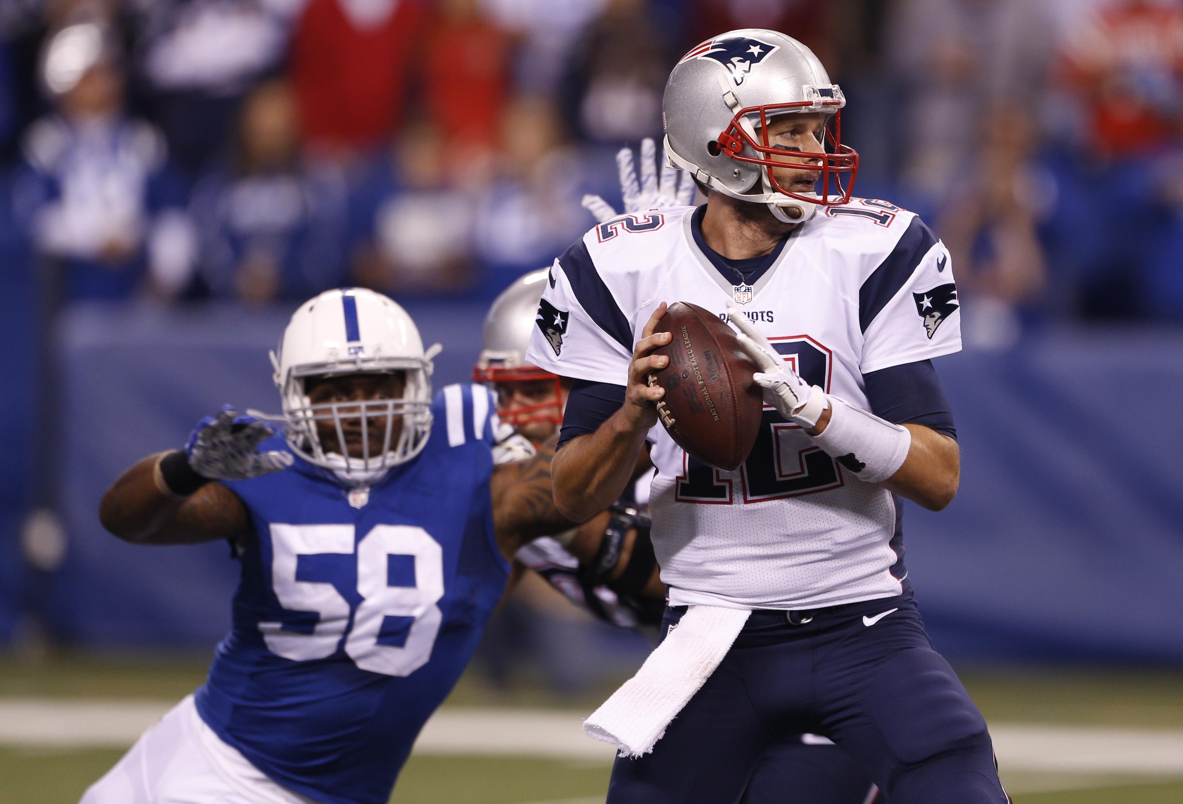 New England Patriots quarterback Tom Brady