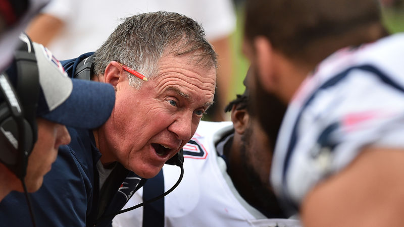 New England Patriots head coach Bill Belichick