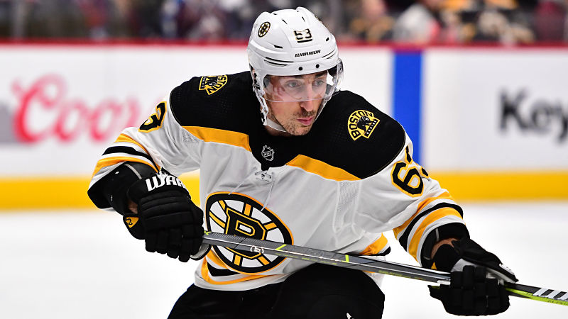 Boston Bruins winger Brad Marchand