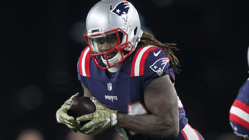 Patriots wide receiver Cordarrelle Patterson