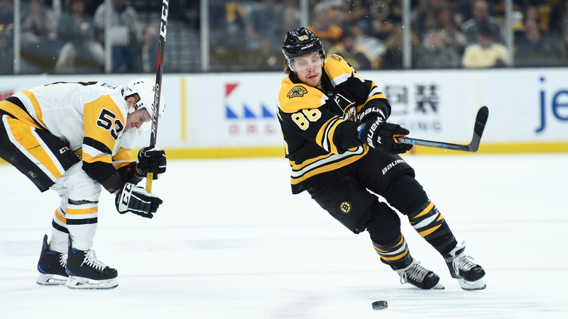 Boston Bruins Right Wing David Pastrnak