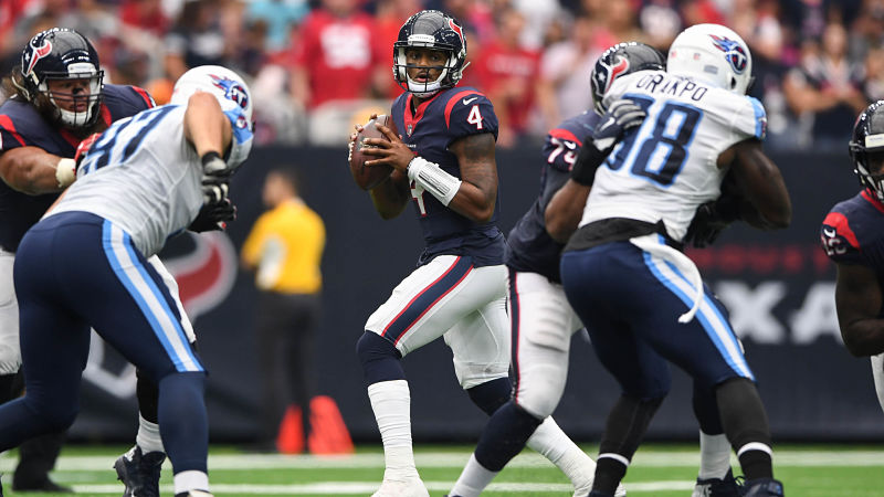 Houston Texans quarterback Deshaun Watson