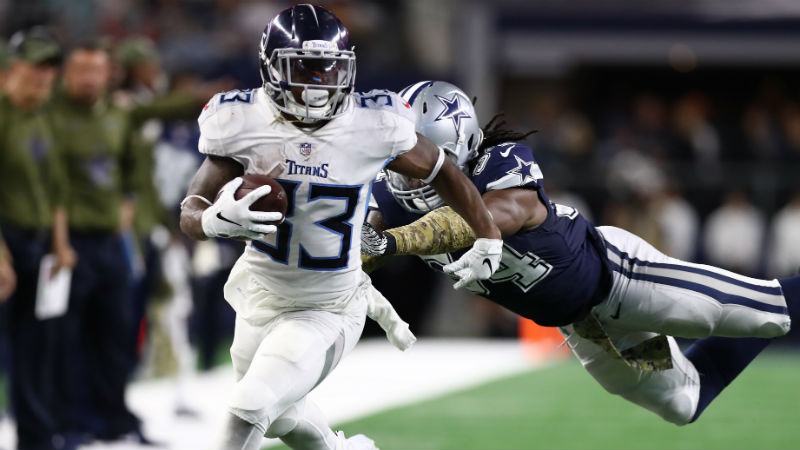 Tennessee Titans running back Dion Lewis