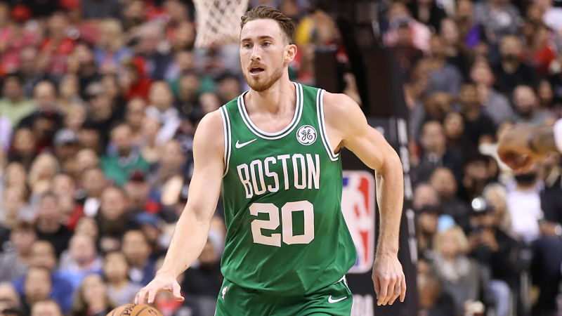 Boston Celtics forward Gordon Hayward