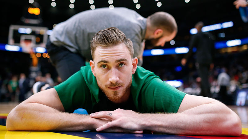 Boston Celtics forward Gordon Hayward