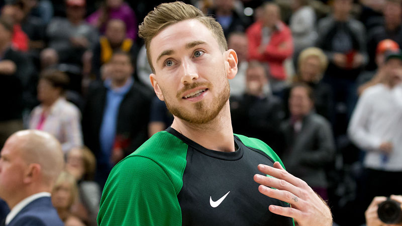 Boston Celtics forward Gordon Hayward