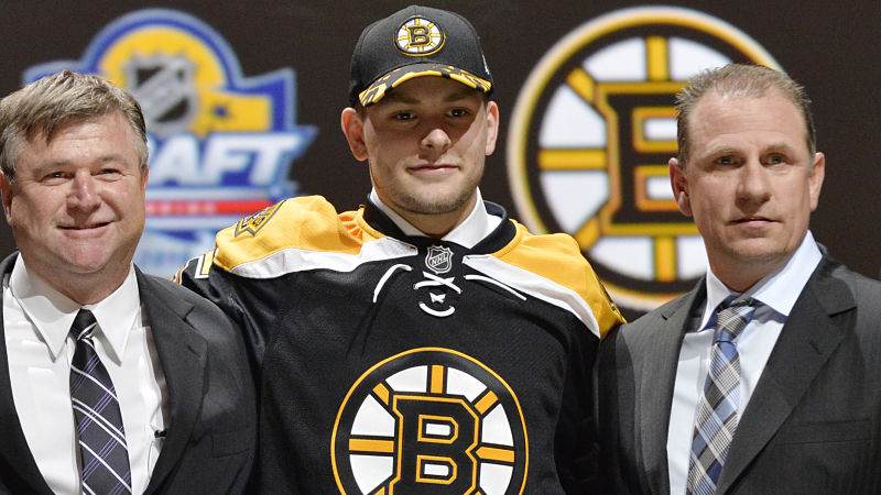 Boston Bruins defenseman Jakub Zboril