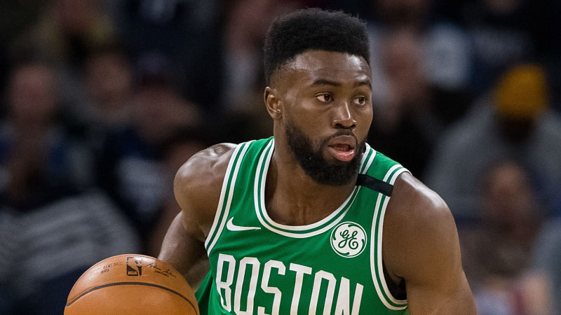 Boston Celtics guard Jaylen Brown