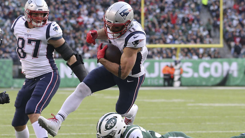 Patriots wide receiver Julian Edelman