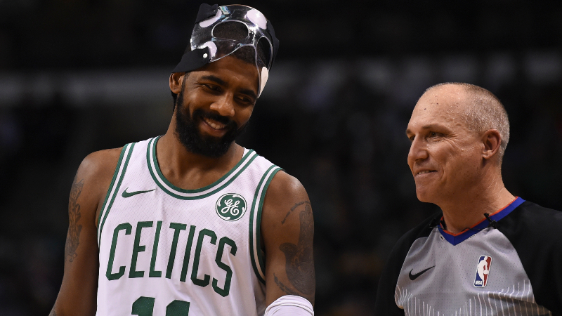 Boston Celtics guard Kyrie Irving