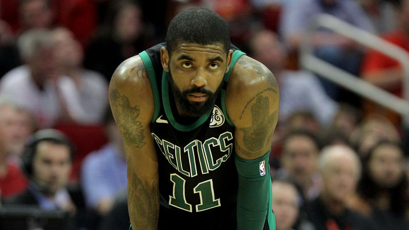 Boston Celtics guard Kyrie Irving