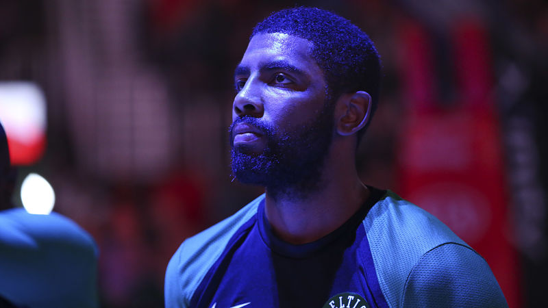 Boston Celtics guard Kyrie Irving