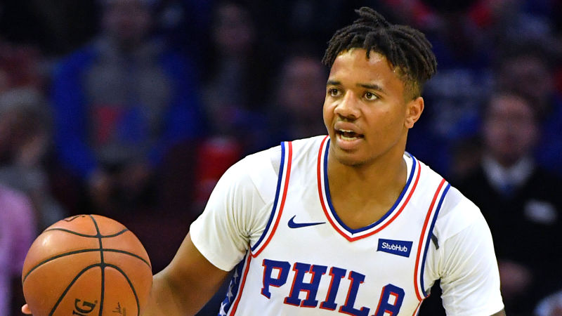 Philadelphia 76ers guard Markelle Fultz