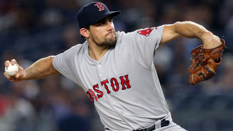 MLB pitcher Nathan Eovaldi