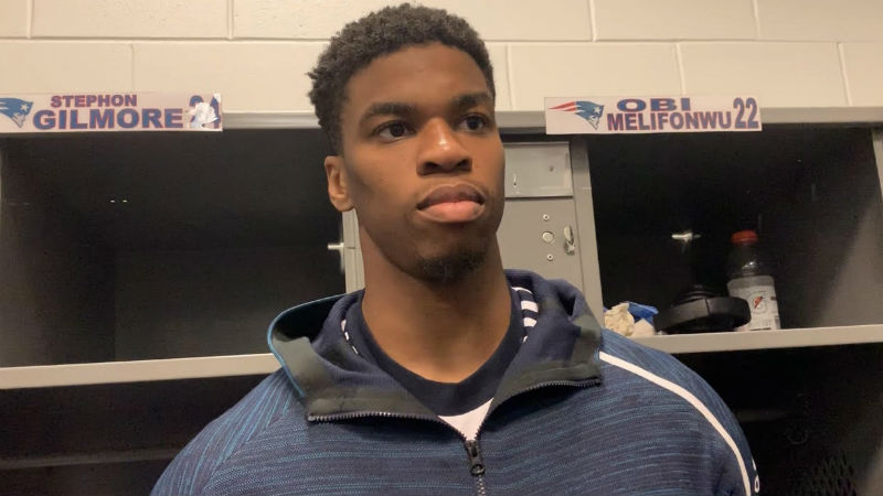 New England Patriots safety Obi Melifonwu